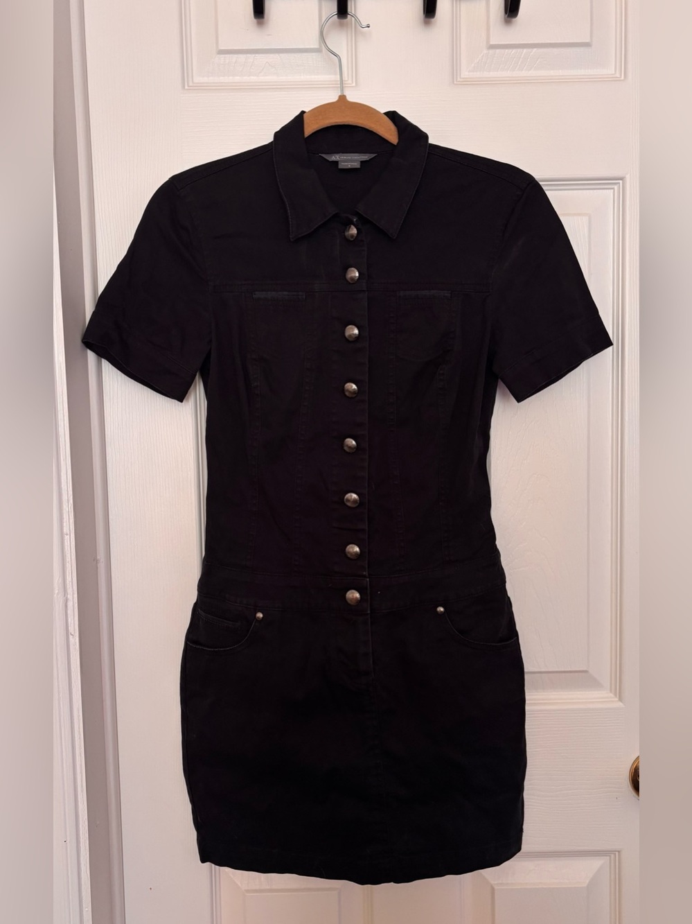 A|X Armani Exchange Black Dress